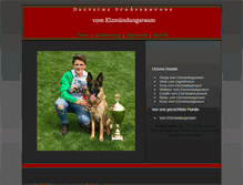Tablet Screenshot of elzmuendungsraum.de